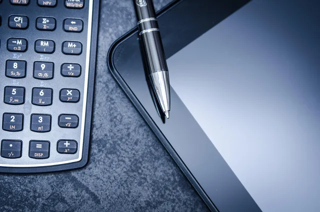 tablet, calculator, business, pen, calculator, calculator, calculator, calculator, calculator. HVAC contractor KPIs: a 30-minute monthly review