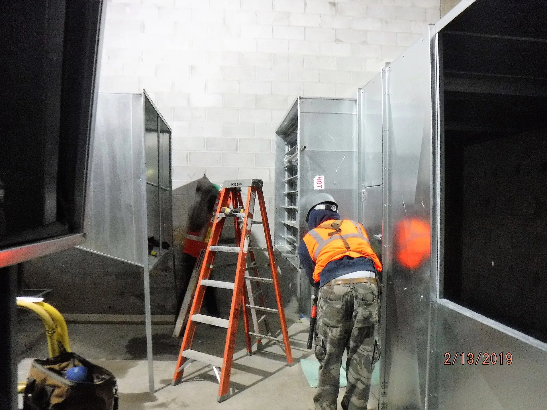 Layout and installation of ducts for the motor fans located in the mechanical room of a ventilation facility in Queens. (CS179, 02-13-2019). How Toronto ductwork pricing works for older homes and condo towers
